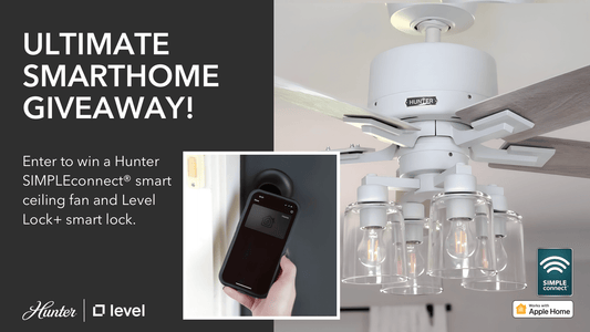 Elevate Your Smart Home with the Perfect Pair: Hunter Fan's Techne and Level Lock+