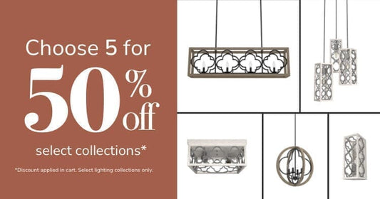 How to Light Your Kitchen, Dining Room & Bathroom for Under $200