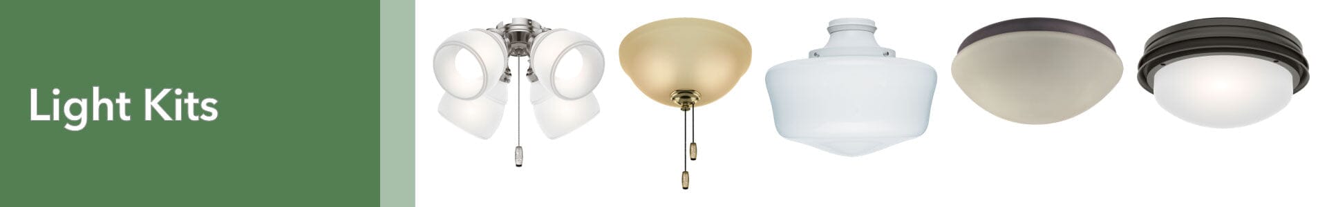Hunter Replacement Ceiling Fan Light Kit | Shelly Lighting