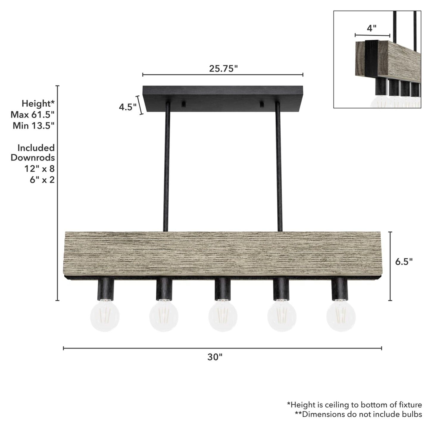 13054_4_donelson_5_light_linear_chandelier-rustic_iron-dimensiongraphic