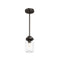 1 light mini pendant in onyx bengal finish