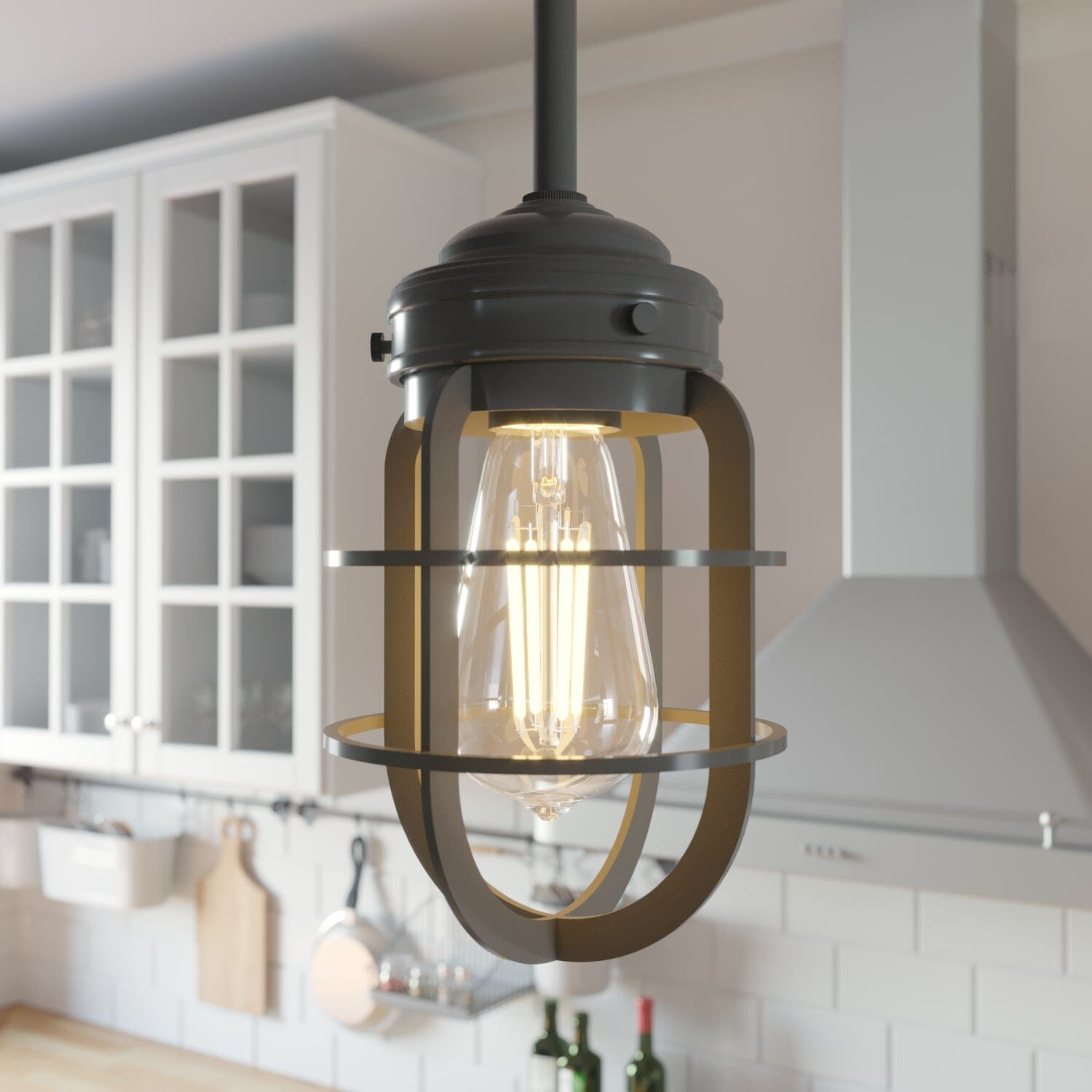 Hunter Starklake 1 Light Mini Pendant Ceiling Light – Hunter Fan