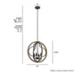 19095_4_gablecrest_4_light_pendant_19_inch-french_oak-dimensiongraphic