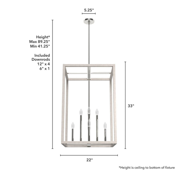 19109_4_squire_manor_8_light_pendant_22_inch-chrome-dimensiongraphic