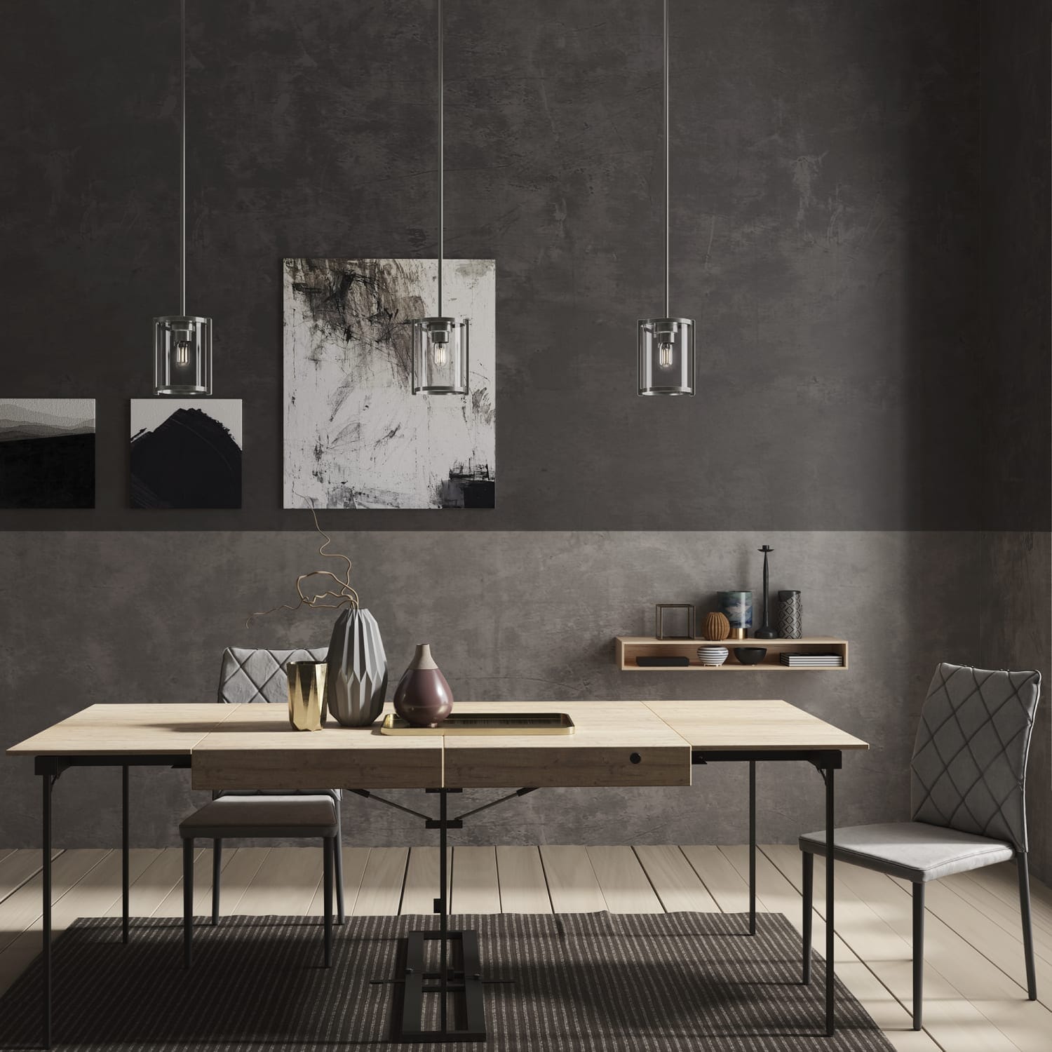 Hunter Astwood 1 Light Mini Pendant Ceiling Light – Hunter Fan