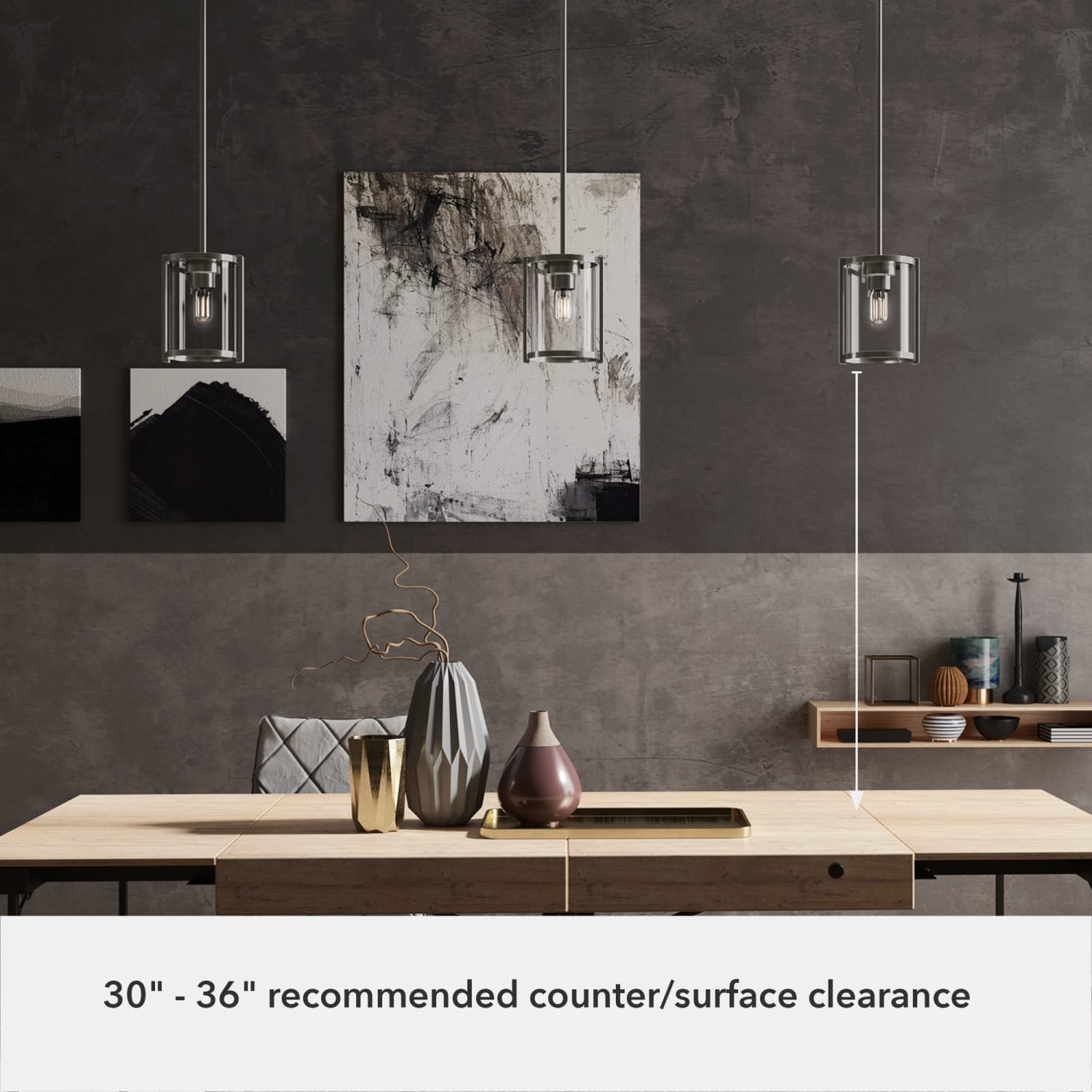 Hunter Astwood 1 Light Mini Pendant Ceiling Light – Hunter Fan
