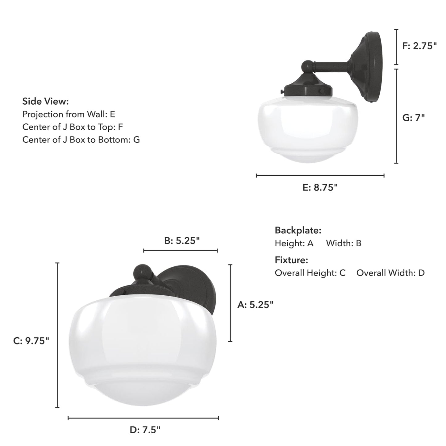 19186_4_saddle_creek_shiny_cased_white_glass_1_light_sconce-noble_bronze-dimensiongraphic