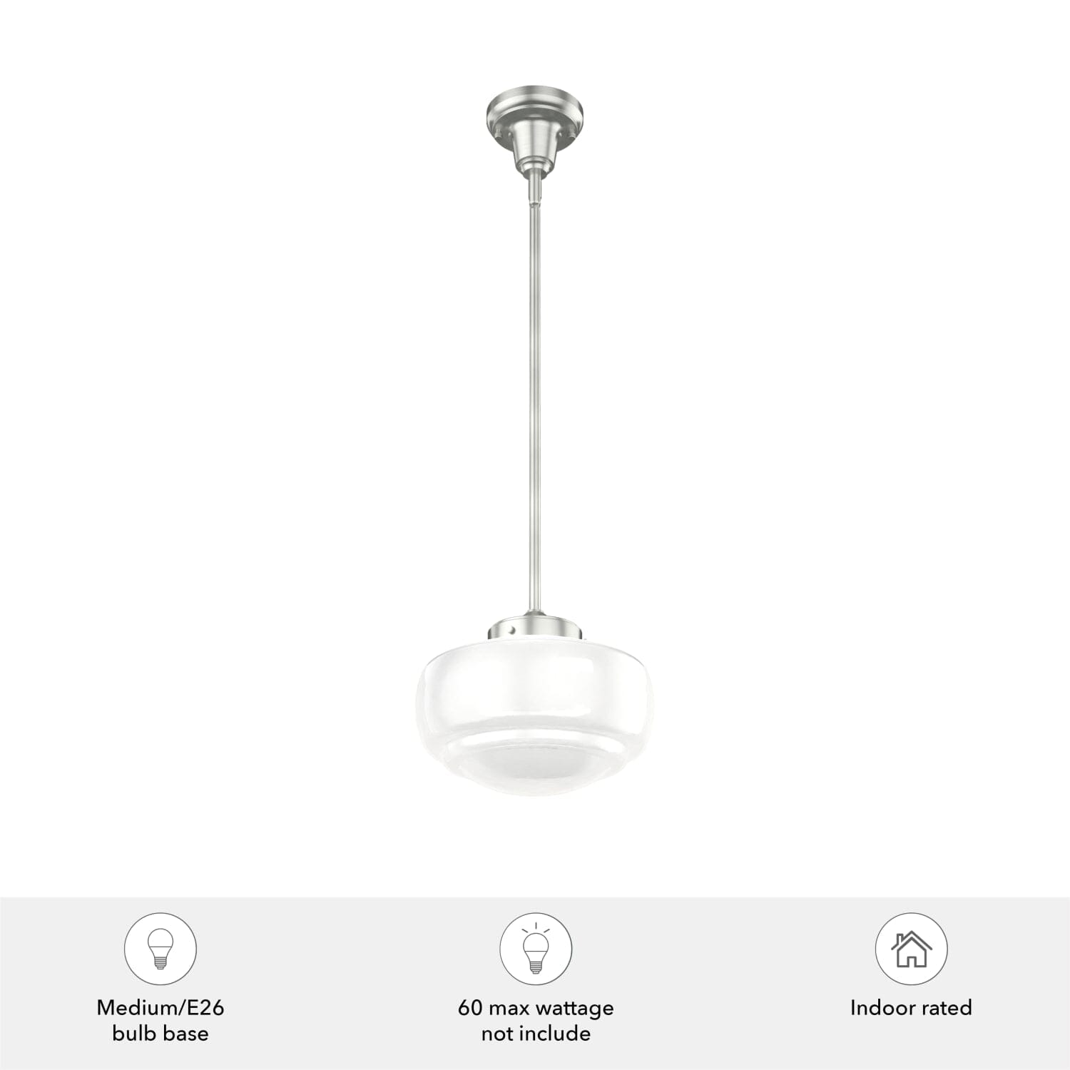 19190_3_saddle_creek_shiny_cased_white_glass_1_light_10_inch_pendant-brushed_nickel-featuresgraphic