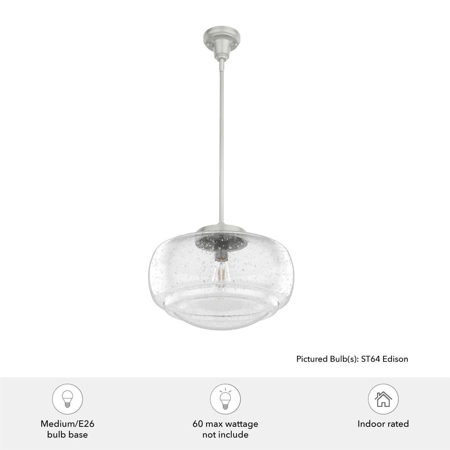 19193_3_saddle_creek_clear_seeded_glass_1_light_16_inch_pendant-brushed_nickel-featuresgraphic