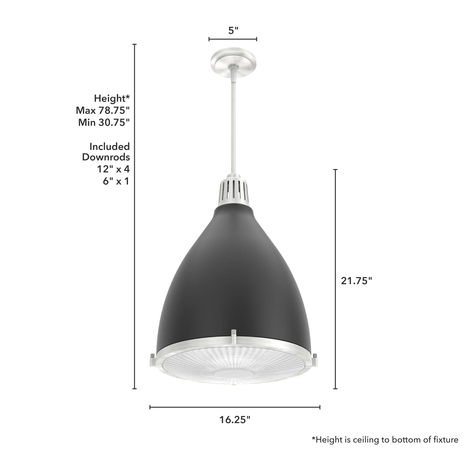 19215_4_bluff_view_3_light_pendant_16_inch-matte_black-dimensiongraphic