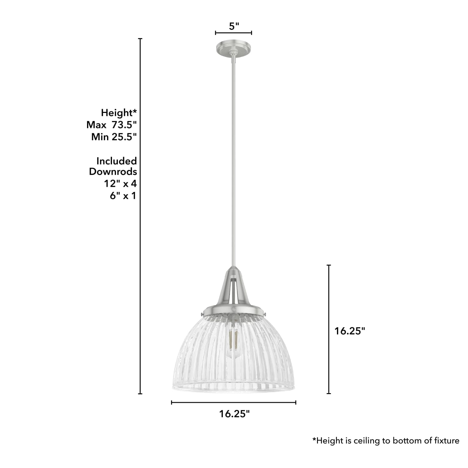19350_4_cypress_grove_1_light_pendant_16_inch-brushed_nickel-dimensiongraphic