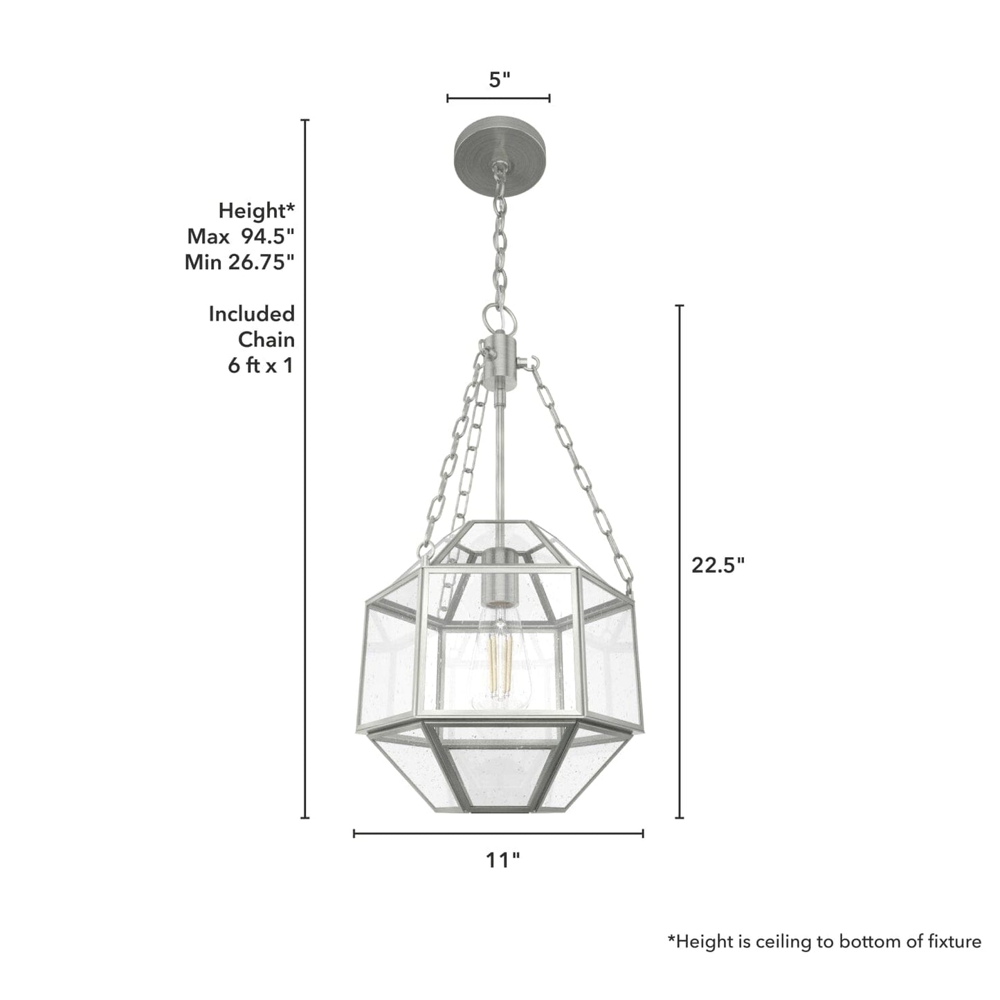 19364_4_indria_1_light_pendant_11_inch-brushed_nickel-dimensiongraphic