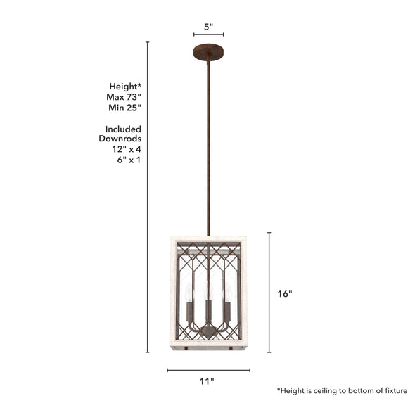 19370_4_chevron_4_light_lantern_11_inch-textured_rust-dimensiongraphic