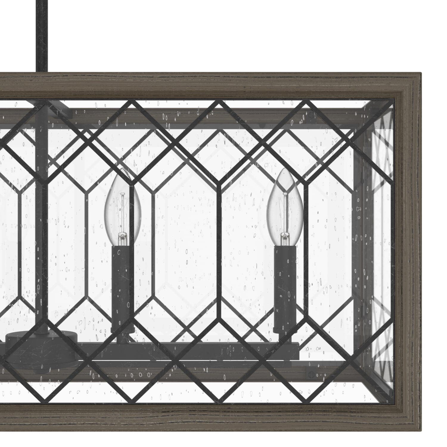 Hunter Chevron 6 Light Linear Chandelier Ceiling Light – Hunter Fan