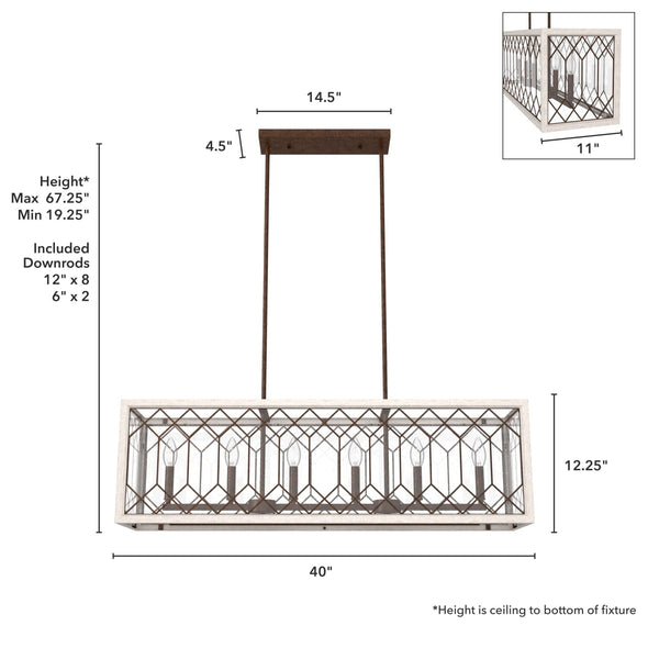 19374_4_chevron_6_light_linear_chandelier-textured_rust-dimensiongraphic