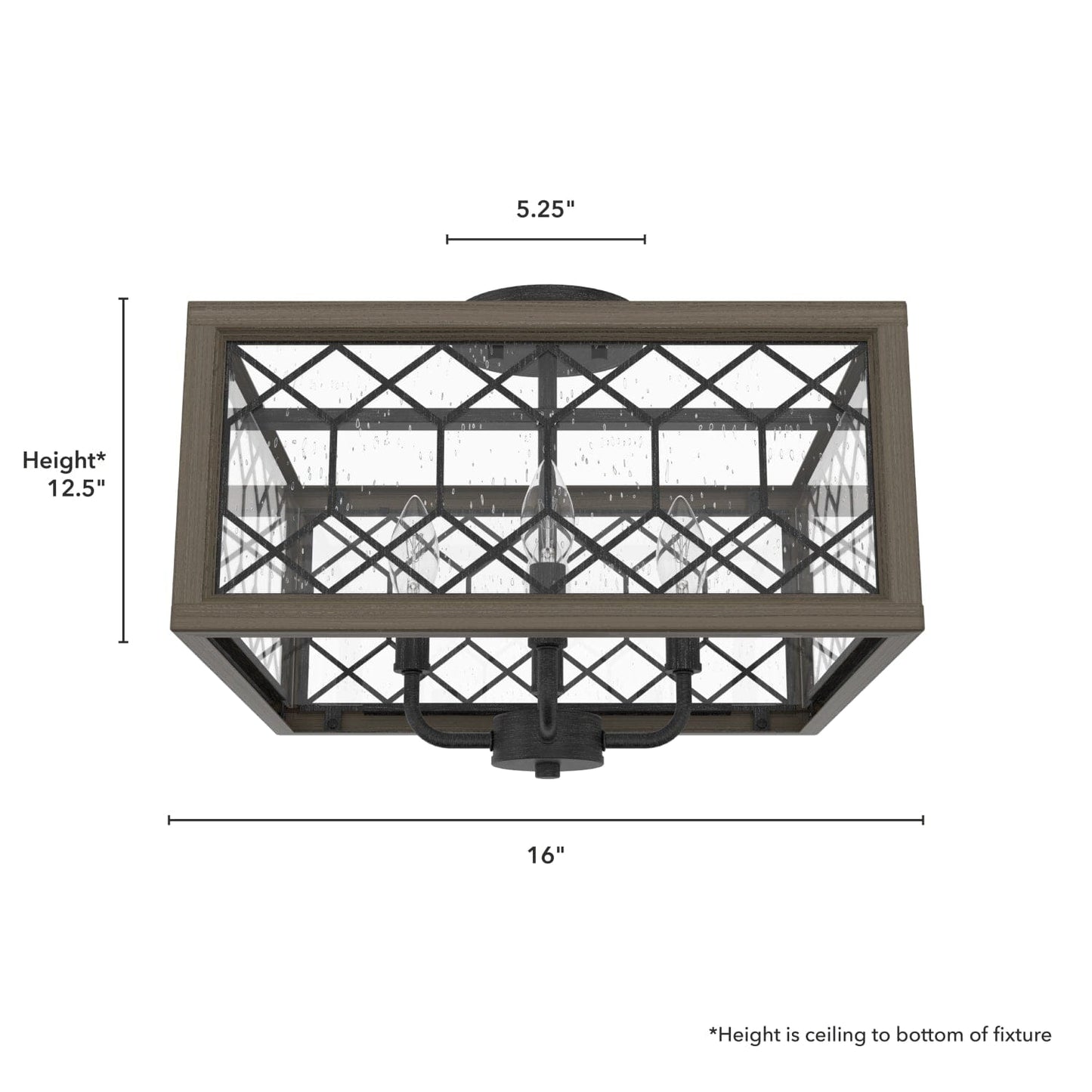 19377_4_chevron_4_light_semi-flush_mount-rustic_iron-dimensiongraphic