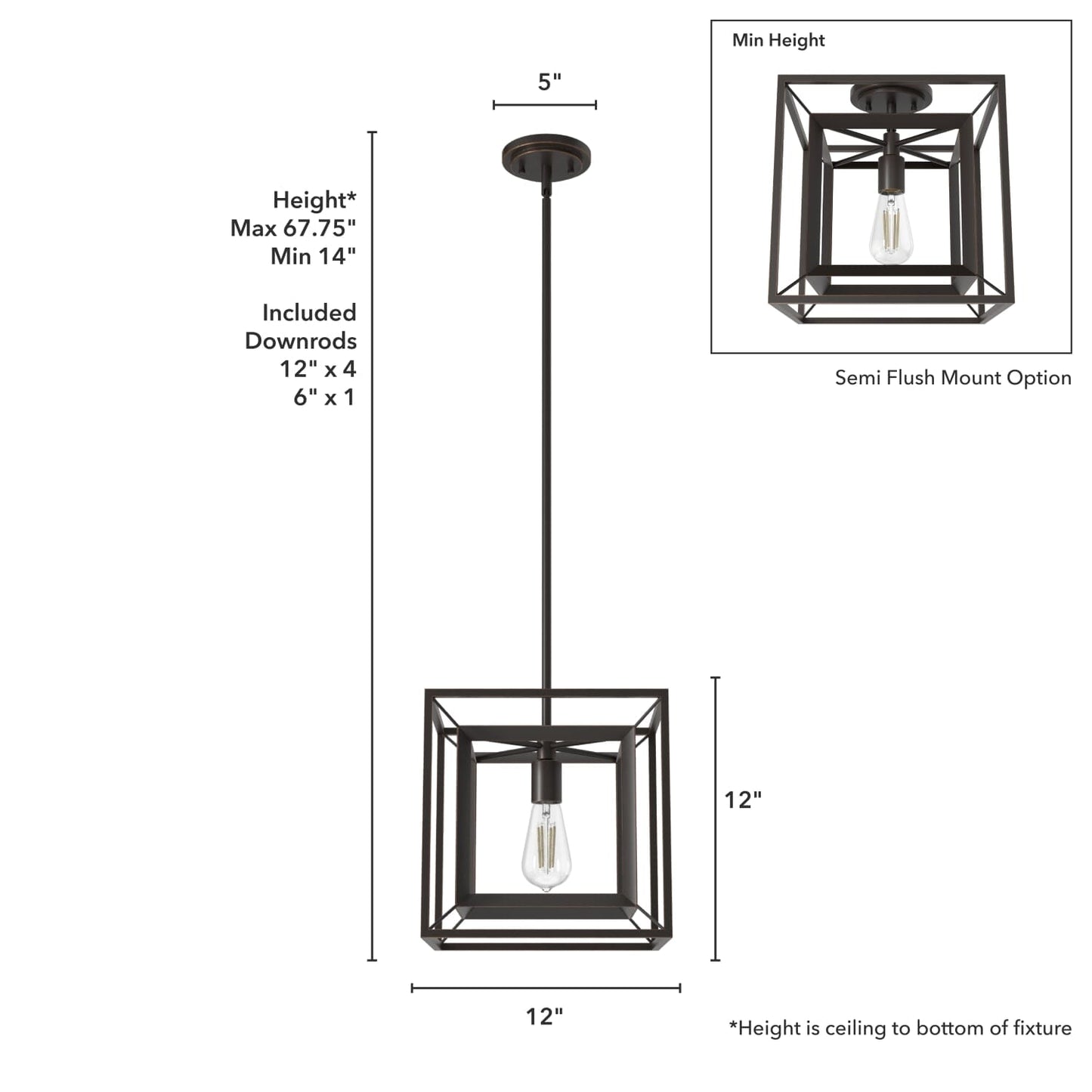 19407_4_doherty_pendant_convertible_1_light_12_inch_-onyx_bengal-dimensiongraphic