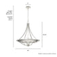 19429_4_perch_point_4_light_pendant_24_inch-brushed_nickel-dimensiongraphic