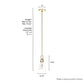 19436_4_klein_1_light_glass_pendant_6_inch-alturas_gold-dimensiongraphic