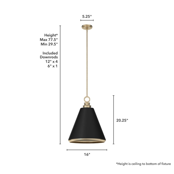 19446_4_klein_3_light_metal_pendant_16_inch-alturas_gold-dimensiongraphic