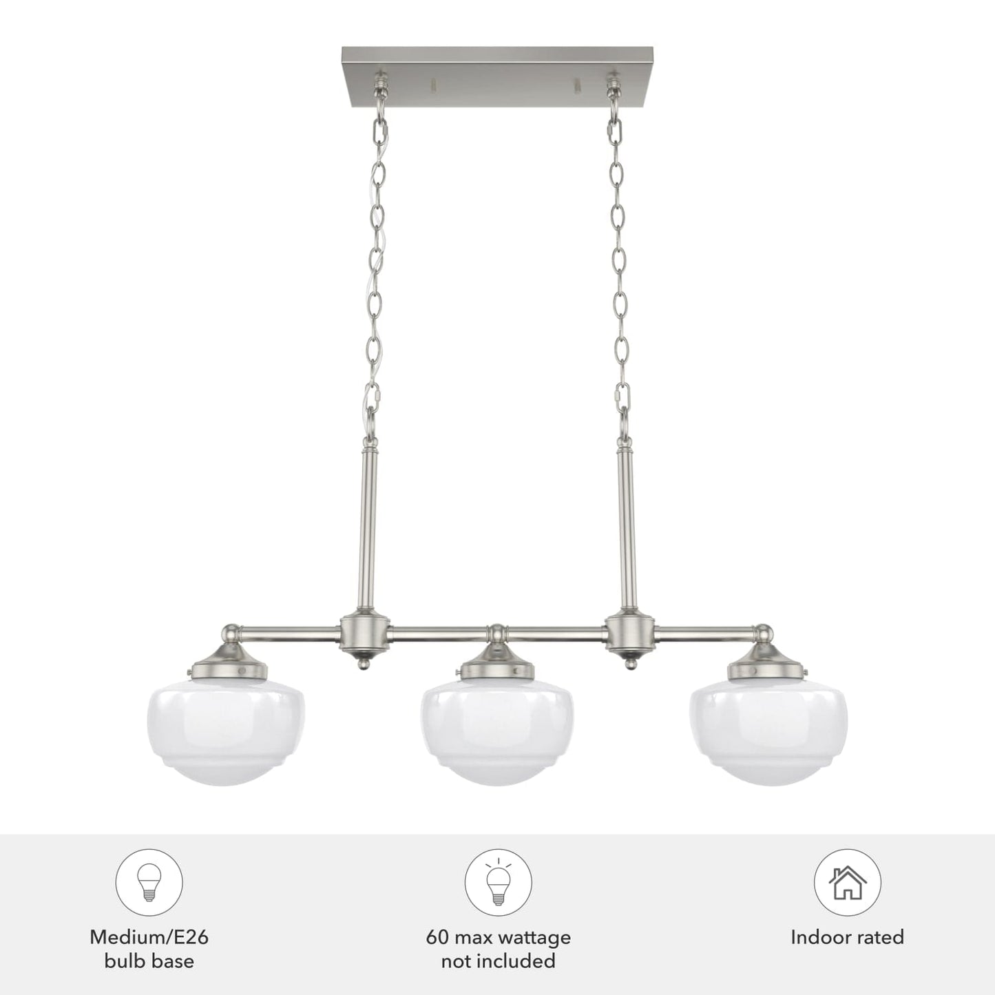 19488_3_saddle_creek_shiny_cased_white_glass_3_light_linear_chandelier-brushed_nickel-featuresgraphic