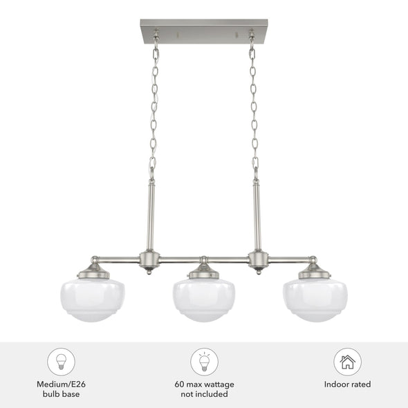 19488_3_saddle_creek_shiny_cased_white_glass_3_light_linear_chandelier-brushed_nickel-featuresgraphic