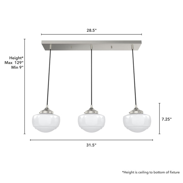 19496_4_saddle_creek_shiny_cased_white_glass_3_light_linear_pendant_cluster-brushed_nickel-dimensiongraphic