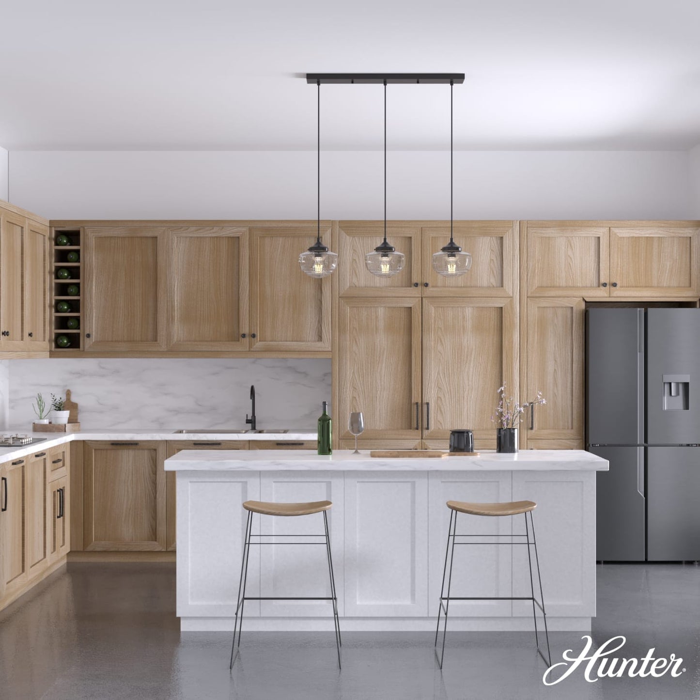 19499_2_saddle_creek_clear_seeded_glass_3_light_linear_pendant_cluster-noble_bronze-lifestyleimages1