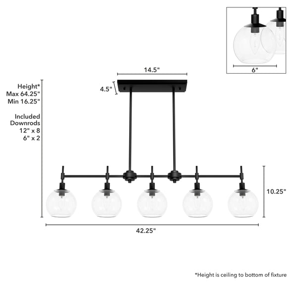 19511_4_xidane_5_light_linear_chandelier-matte_black-dimensiongraphic