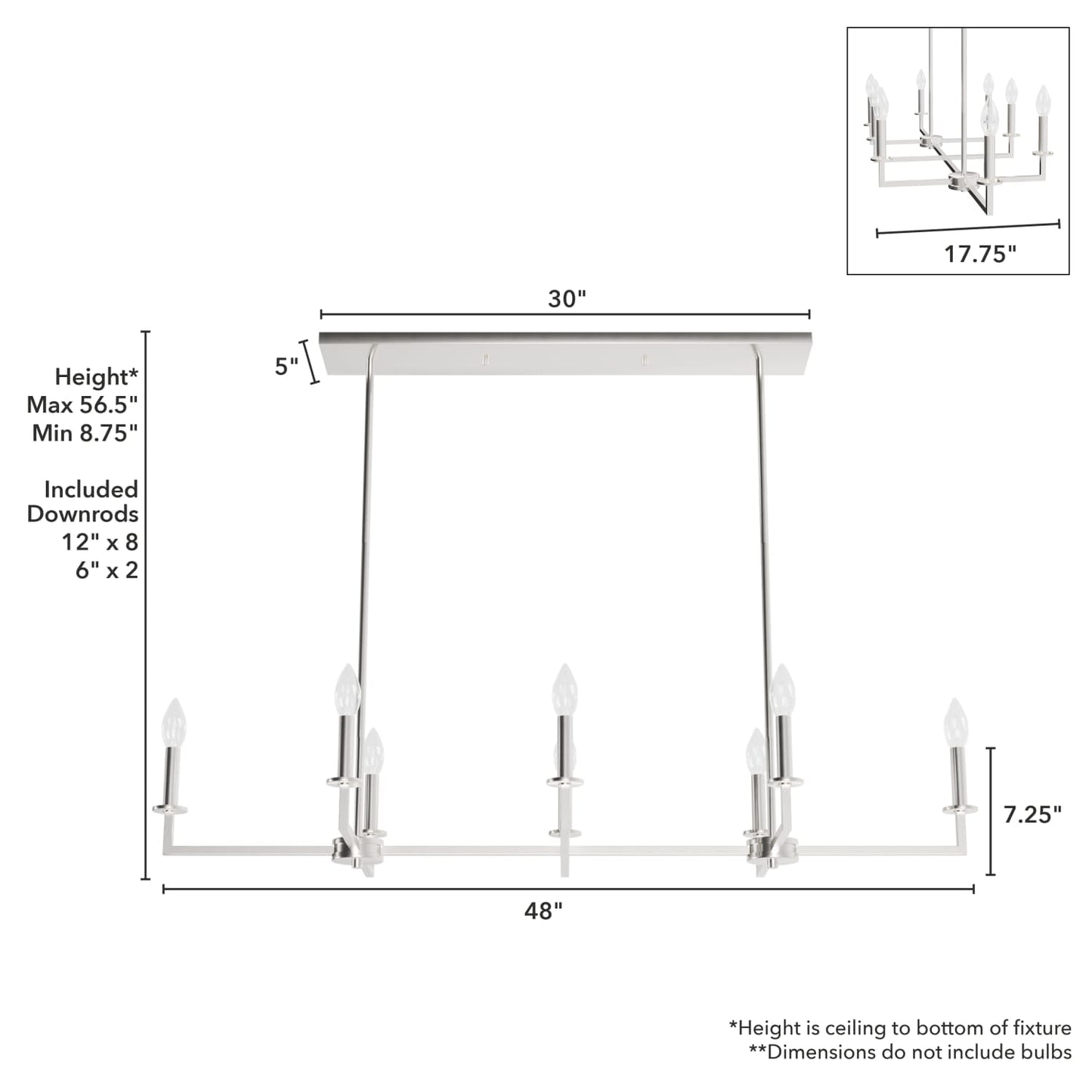 19631_4_bearden_8_light_linear_chandelier-brushed_nickel-dimensiongraphic
