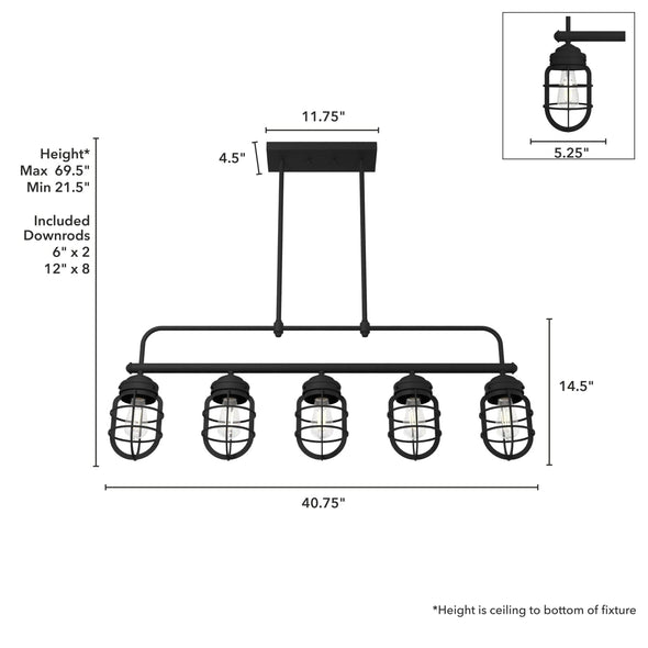 19667_4_starklake_5_light_linear_chandelier-natural_black_iron-dimensiongraphic