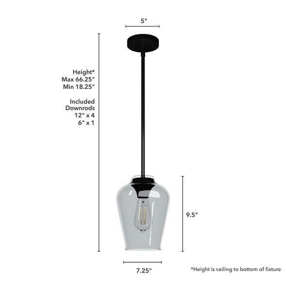 19724_4_vidria_smoked_glass_1_light_7.25_inch_mini_pendant-matte_black-dimensiongraphic
