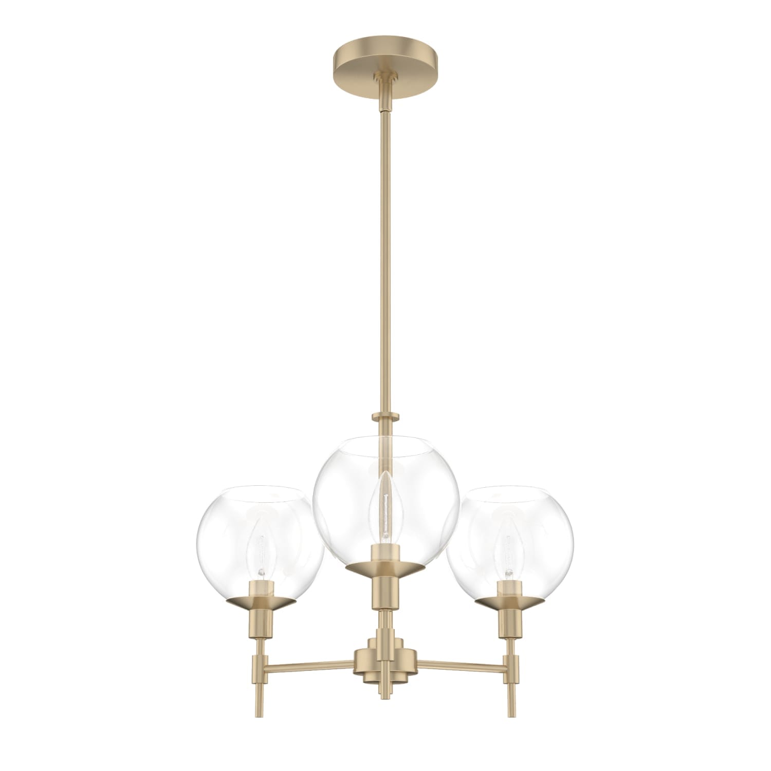 Hunter Xidane 3 Light Chandelier Ceiling Light – Hunter Fan