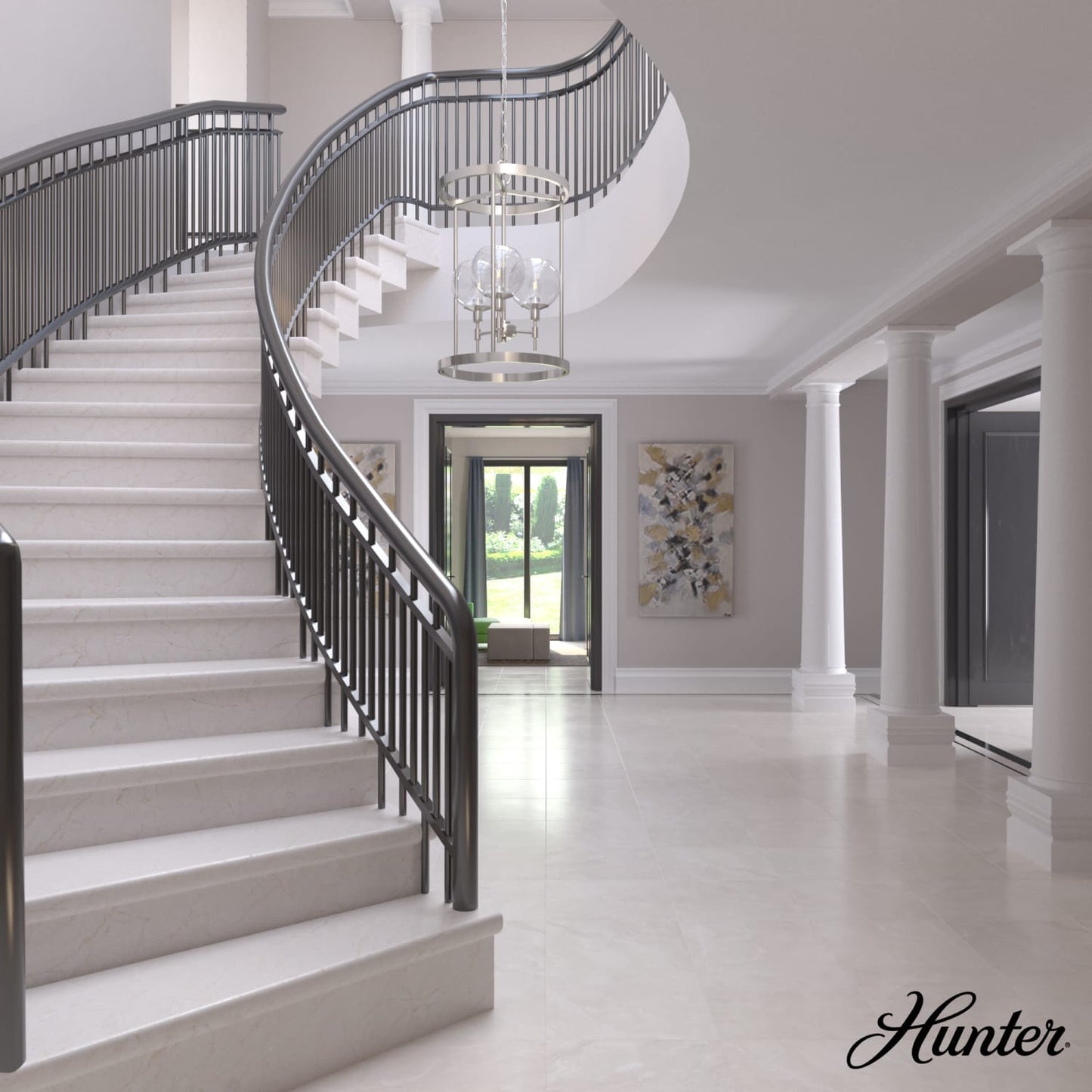 19750_2_xidane_3_light_15_inch_foyer_lantern-brushed_nickel-lifestyleimages1