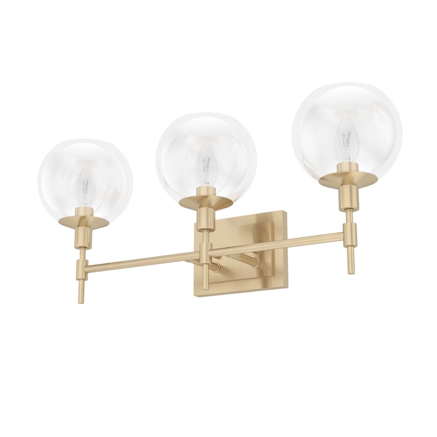 Hunter Xidane 3 Light Vanity Wall Light – Hunter Fan