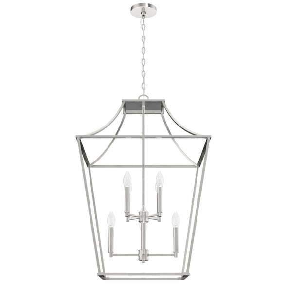 19772_8_laurel_ridge_lantern_pendant_8_light_23_inch_-brushed_nickel-main