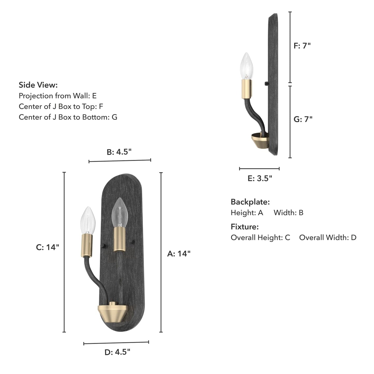 19801_4_merlin_2_light_wall_sconce-rustic_iron-dimensiongraphic