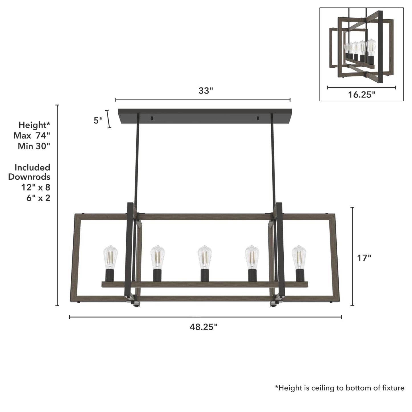 19812_4_woodburn_5_light_linear_chandelier-noble_bronze-dimensiongraphic