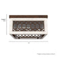 19970_4 chevron flush mount textured rust dimensiongraphic 