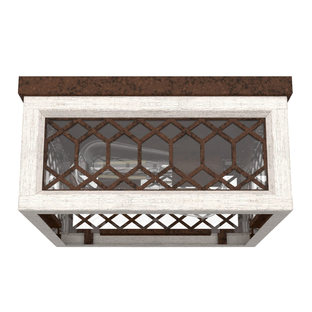 19970_8 chevron flush mount textured rust main 