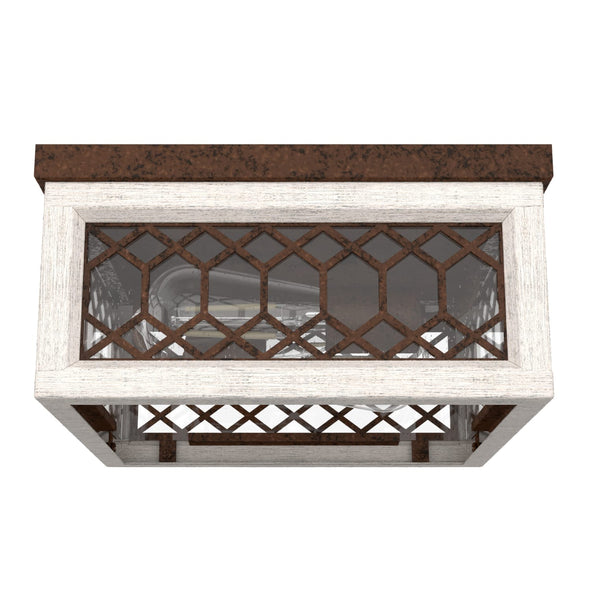 19970_8 chevron flush mount textured rust main 