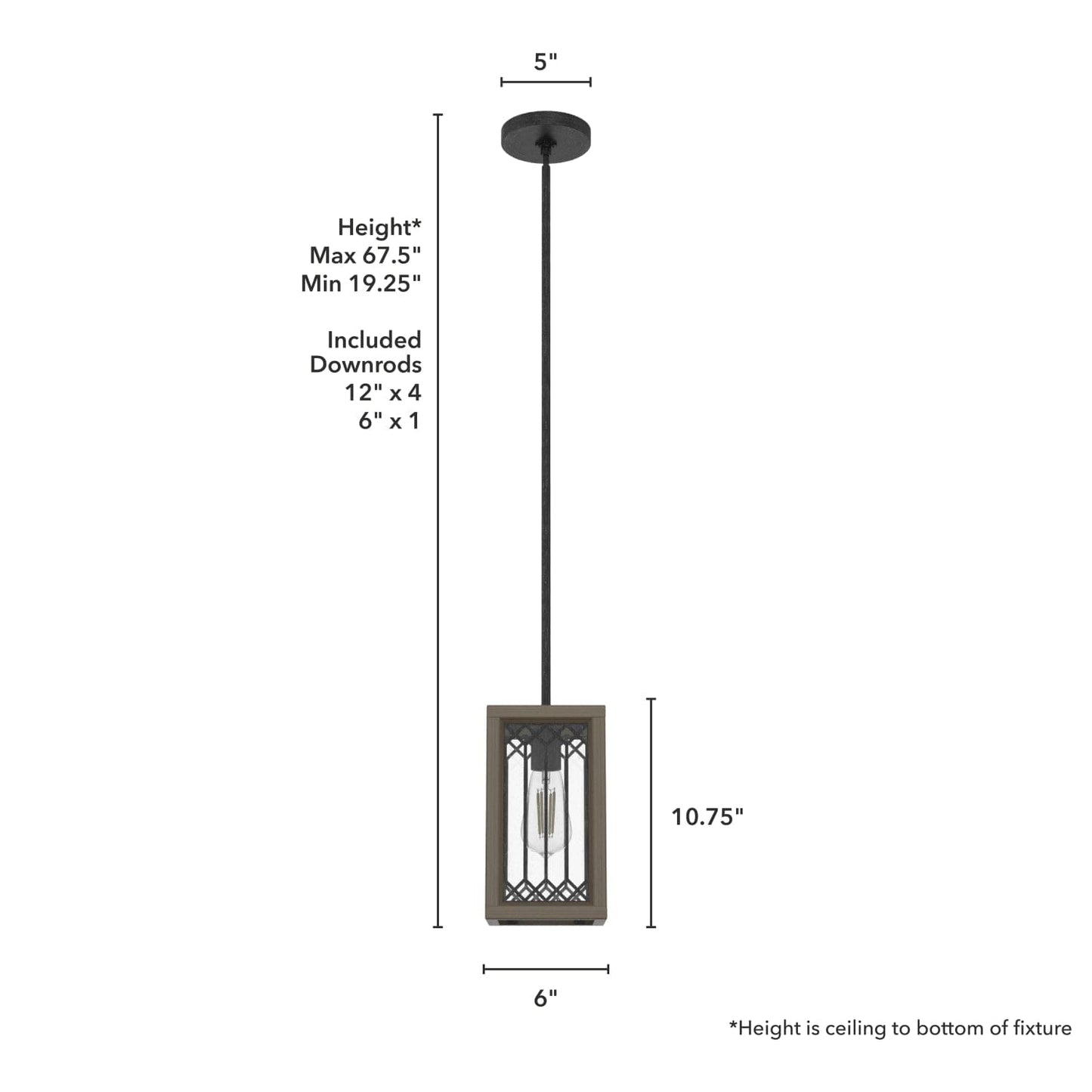 19973_4_chevron_1_light_mini_pendant-rustic_iron-dimensiongraphic