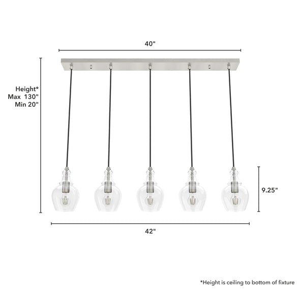 19994_4_maple_park_5_light_linear_cluster-brushed_nickel-dimensiongraphic
