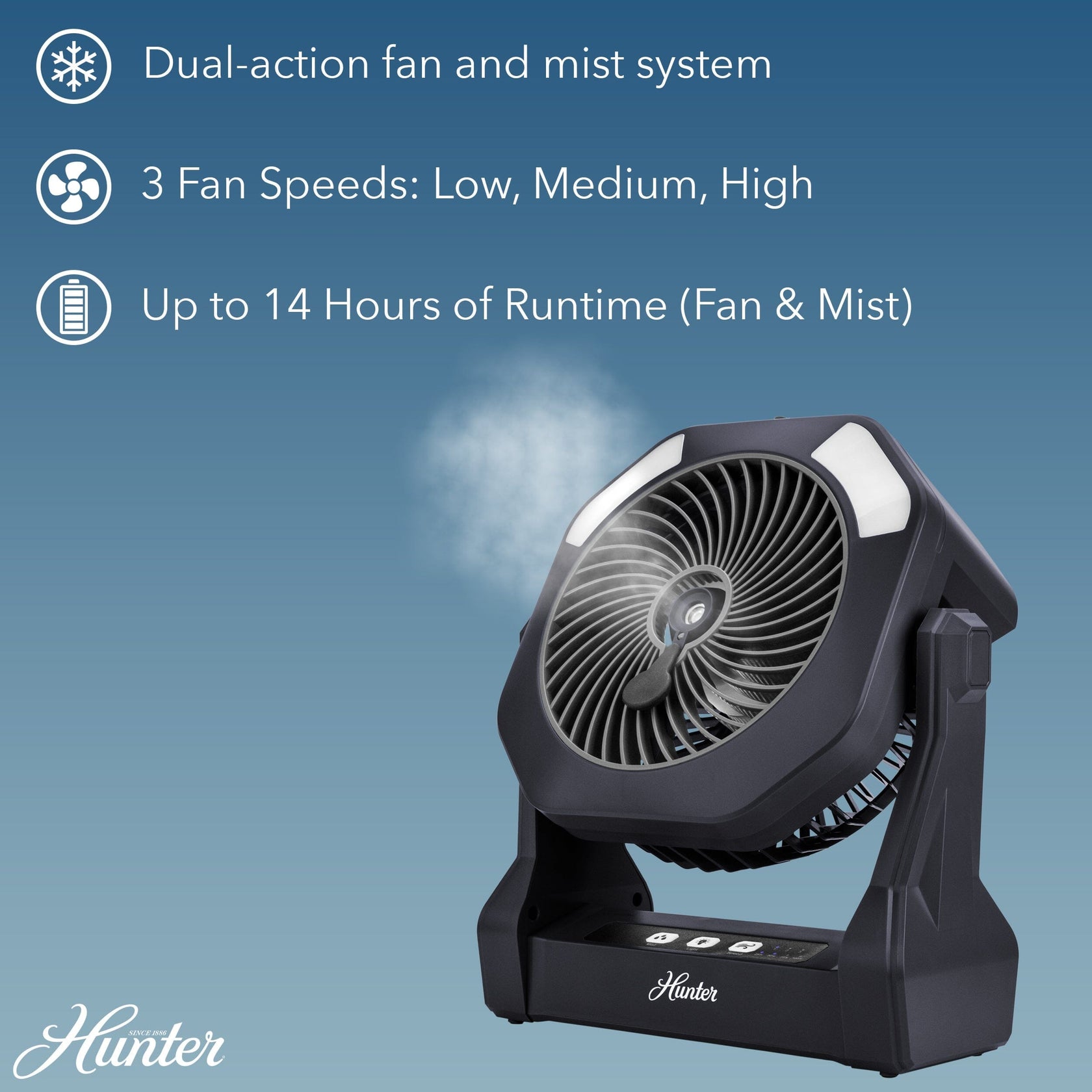Hunter Rechargeable Misting Fan – Hunter Fan