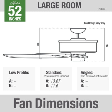 23863_12 outdoor original teak blades 52 inch matte black dimensiongraphic 