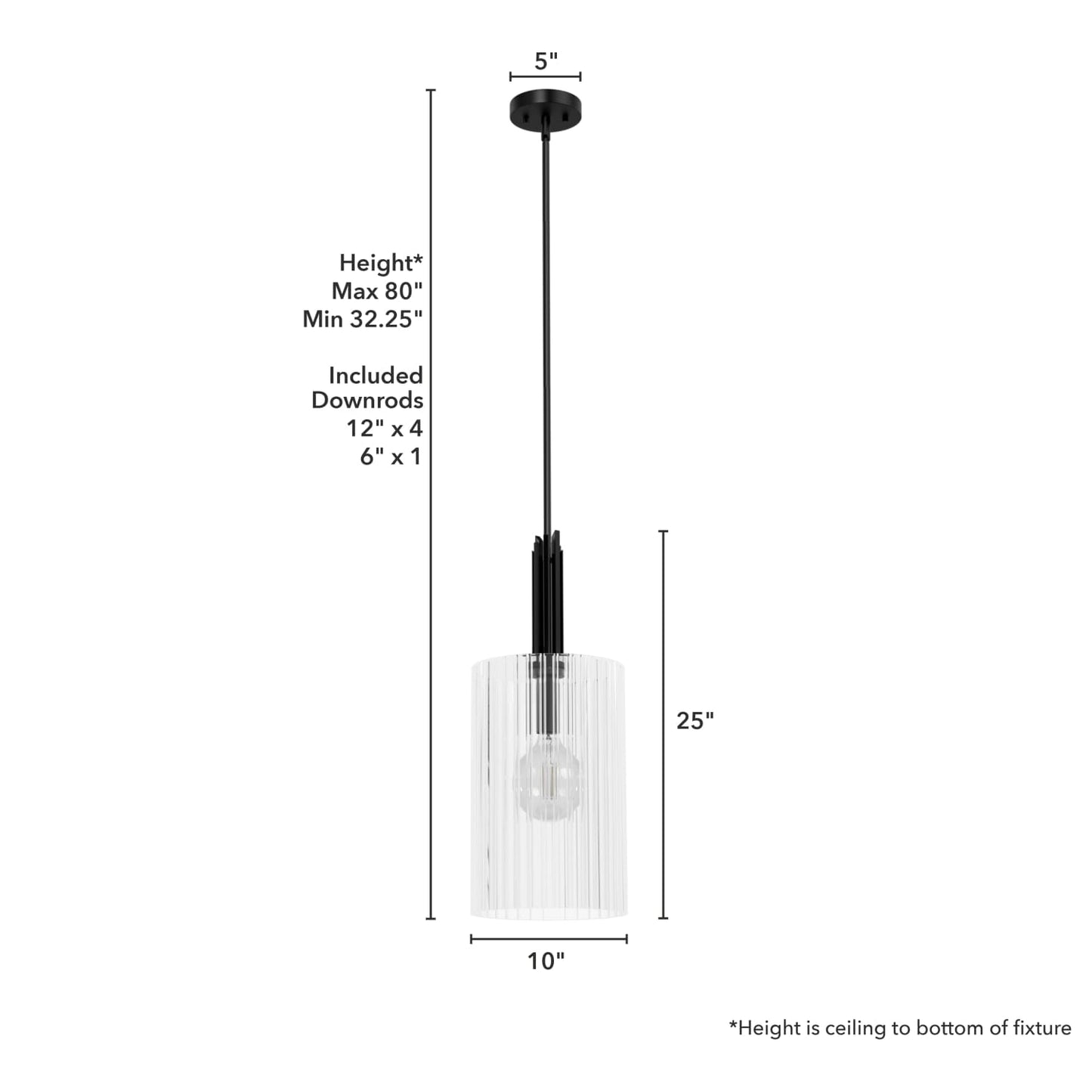 45225_4_gatz_pendant-matte_black-dimensiongraphic