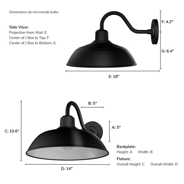46001_4_mill_valley_outdoor_weathermax_1_light_14_inch_medium_wall_light-matte_black-dimensiongraphic