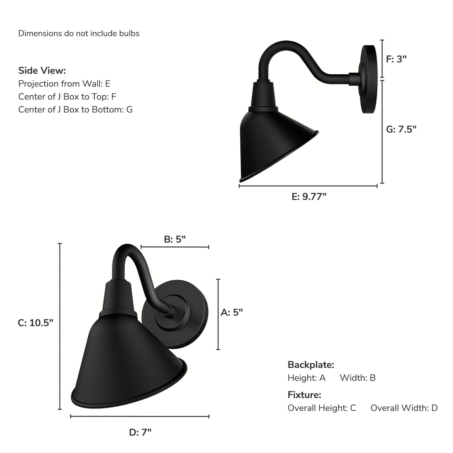 46011_4_cassius_outdoor_weathermax_1_light_7_inch_small_wall_light-matte_black-dimensiongraphic