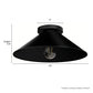 46022_4_skyflow_outdoor_1_light_14_inch_medium_flush_mount-matte_black-dimensiongraphic