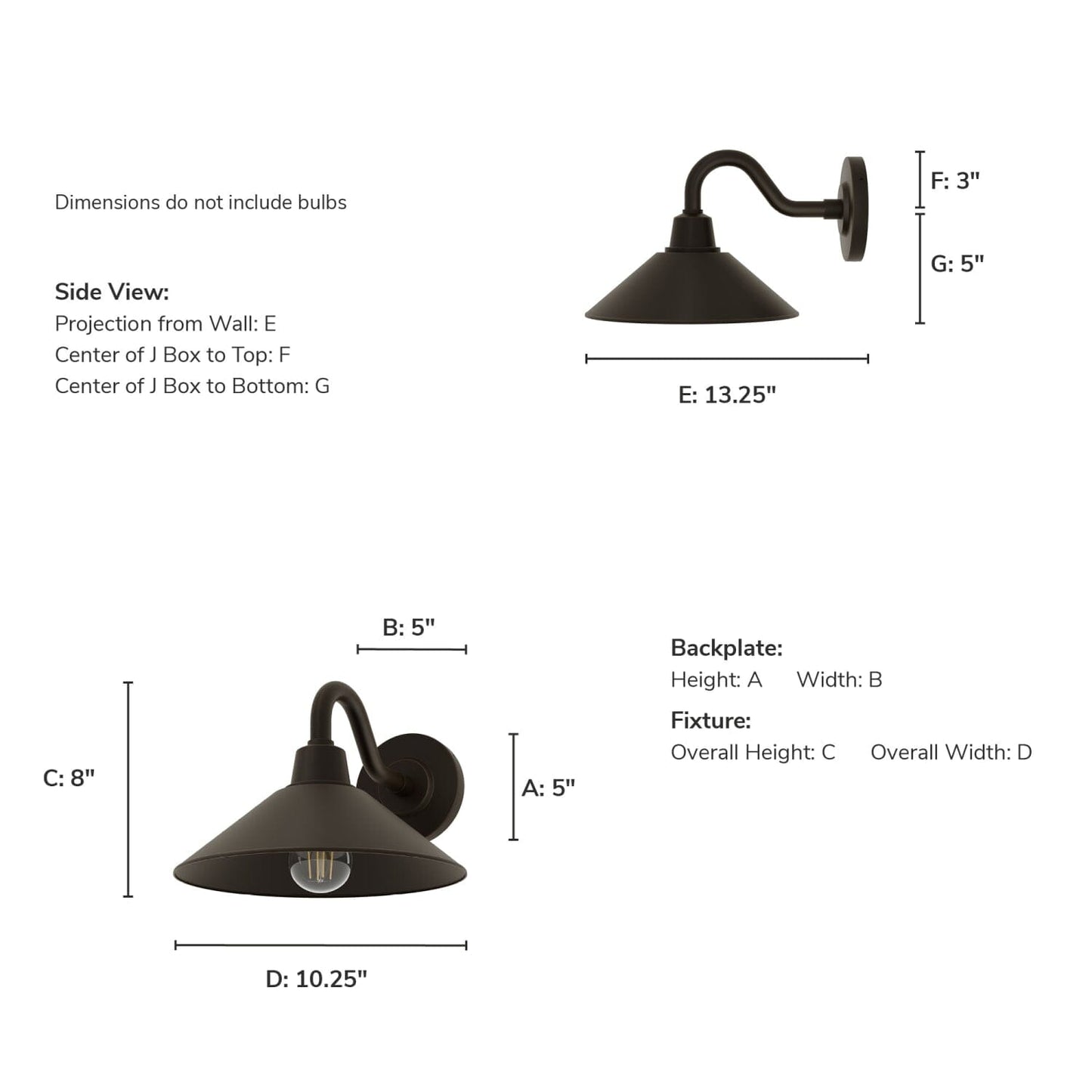 46024_4_skyflow_outdoor_weathermax_1_light_10_inch_small_wall_light-matte_bronze-dimensiongraphic